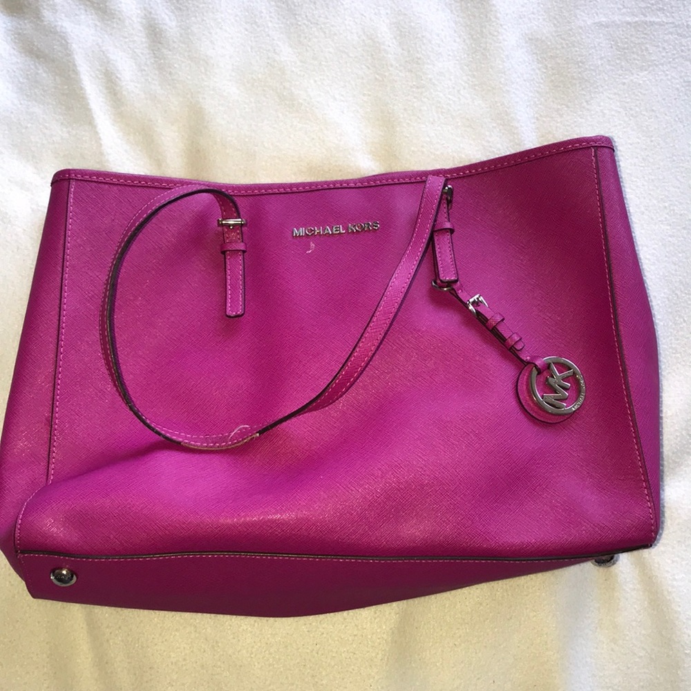 Michael Kors Fuchsia Tote